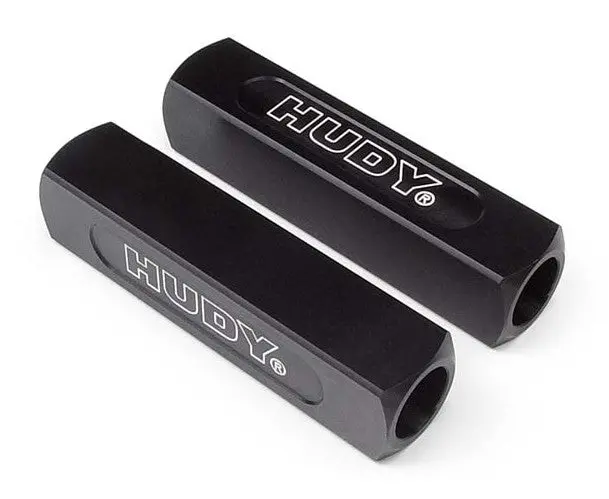 Hudy Chassis Droop Gauge Support Blocks 20 Mm For 1/8 - Lw 2 - Hd107701 1