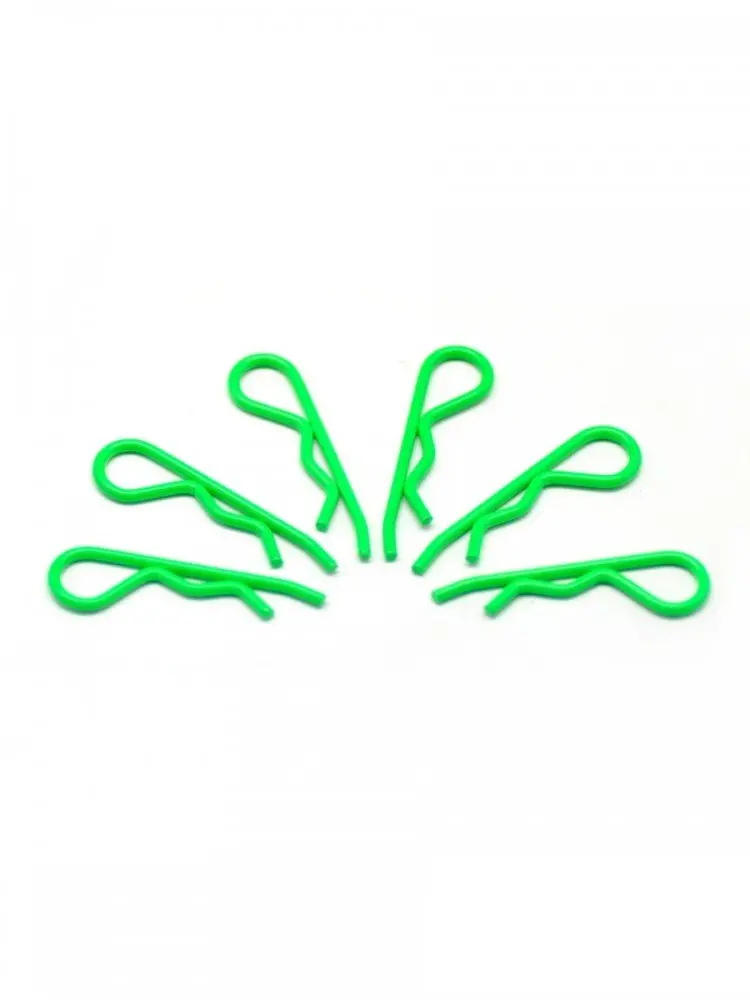 Arrowmax Body Clip 1/8 - Fluorescent Green (6) #Am-103119  Am-103119 1
