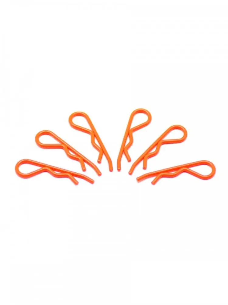 Arrowmax Body Clip 1/8 - Fluorescent Red (6) #Am-103120  Am-103120 1