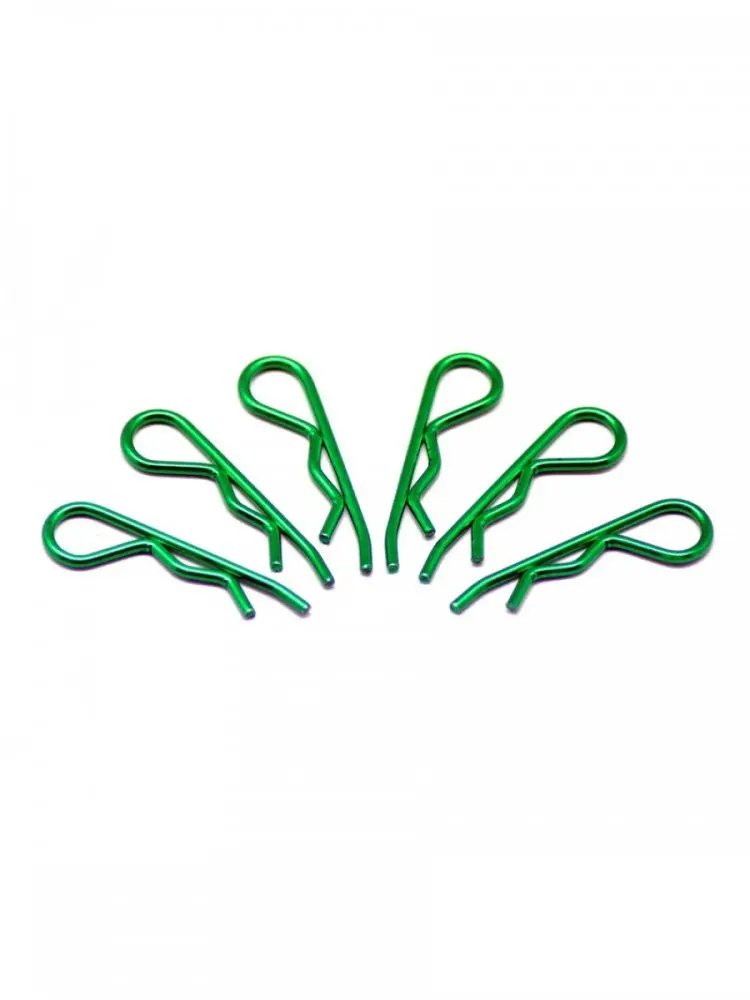 Arrowmax Body Clip 1/8 - Metallic Green (6) #Am-103121  Am-103121 1