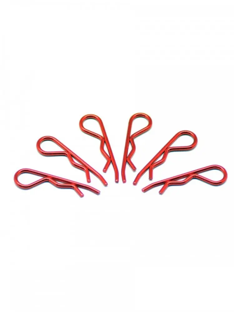 Arrowmax Body Clip 1/8 - Metallic Red (6) #Am-103122  Am-103122 1