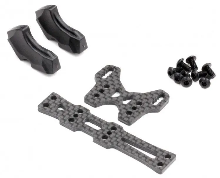 Roche 220144 Rapide F1 Evo Graphite High Rear Wing Mount Set 1