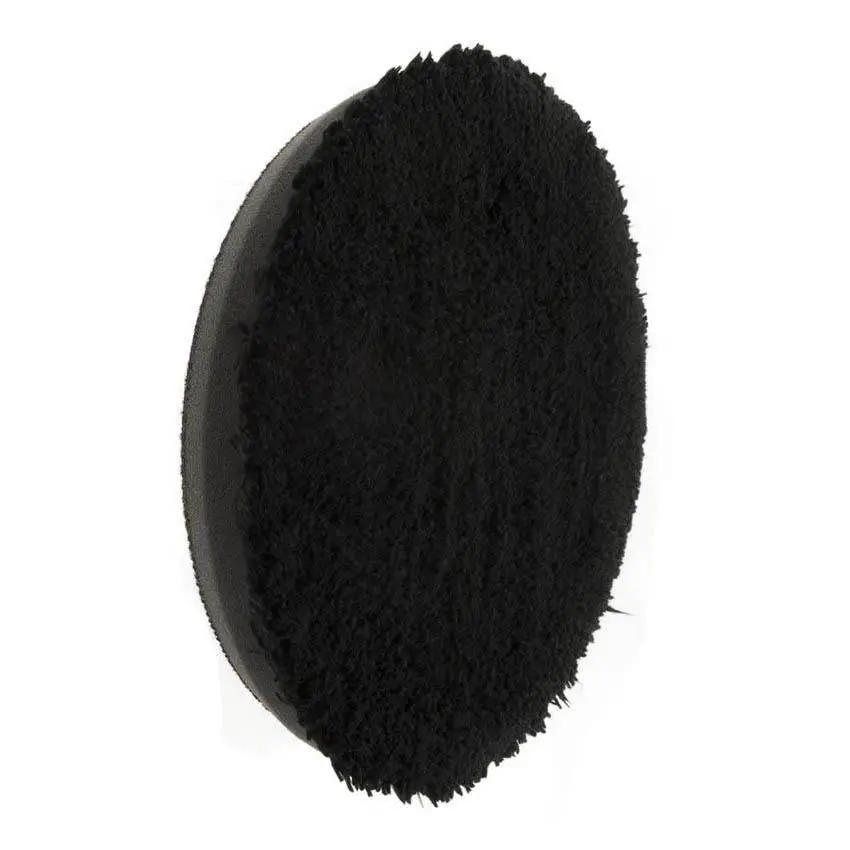 4" Buff And Shine Black & Black Micro Fiber Finishing Pad 1