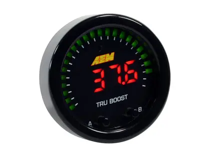 Aem X-Series Tru-Boost Controller Gauge W/ Boost Control 1