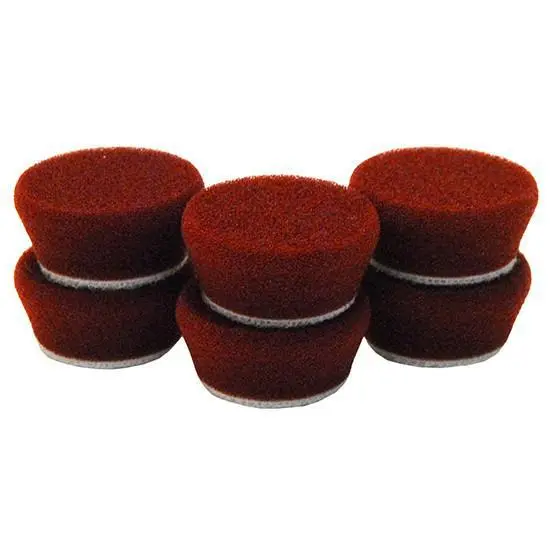 1" Uro-Tec Maroon Medium Cut/Heavy Polishing Foam Pad (Singles) 1