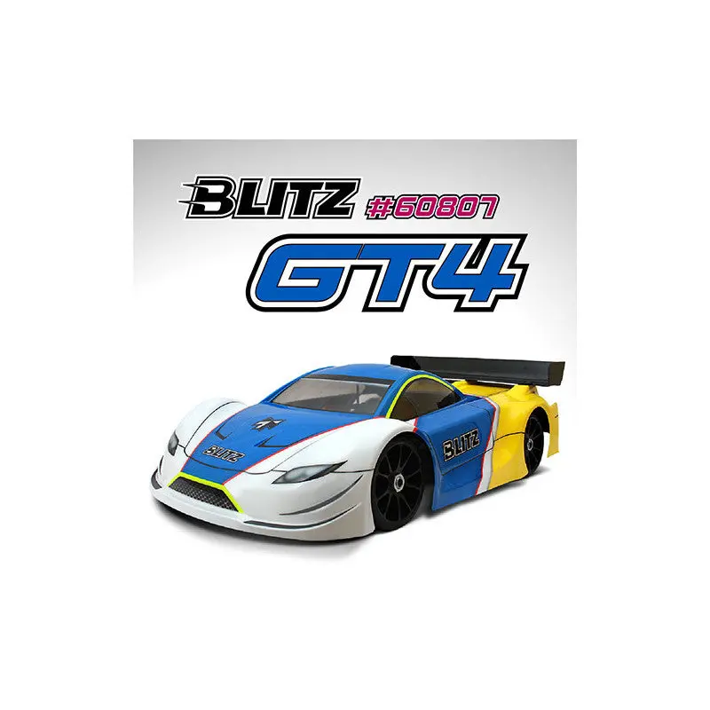 Blitz Gt4 1/8Th Gt Body Shell 1Mm (60807-10) 1