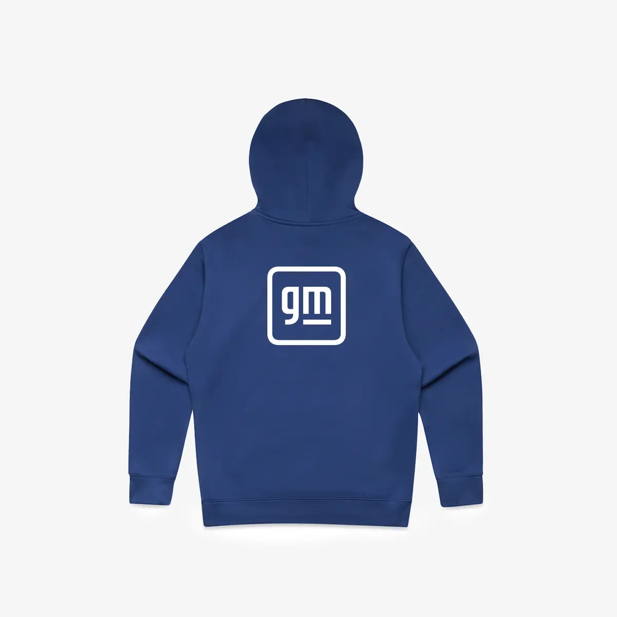Gm Blue Relaxed Hoodie 1