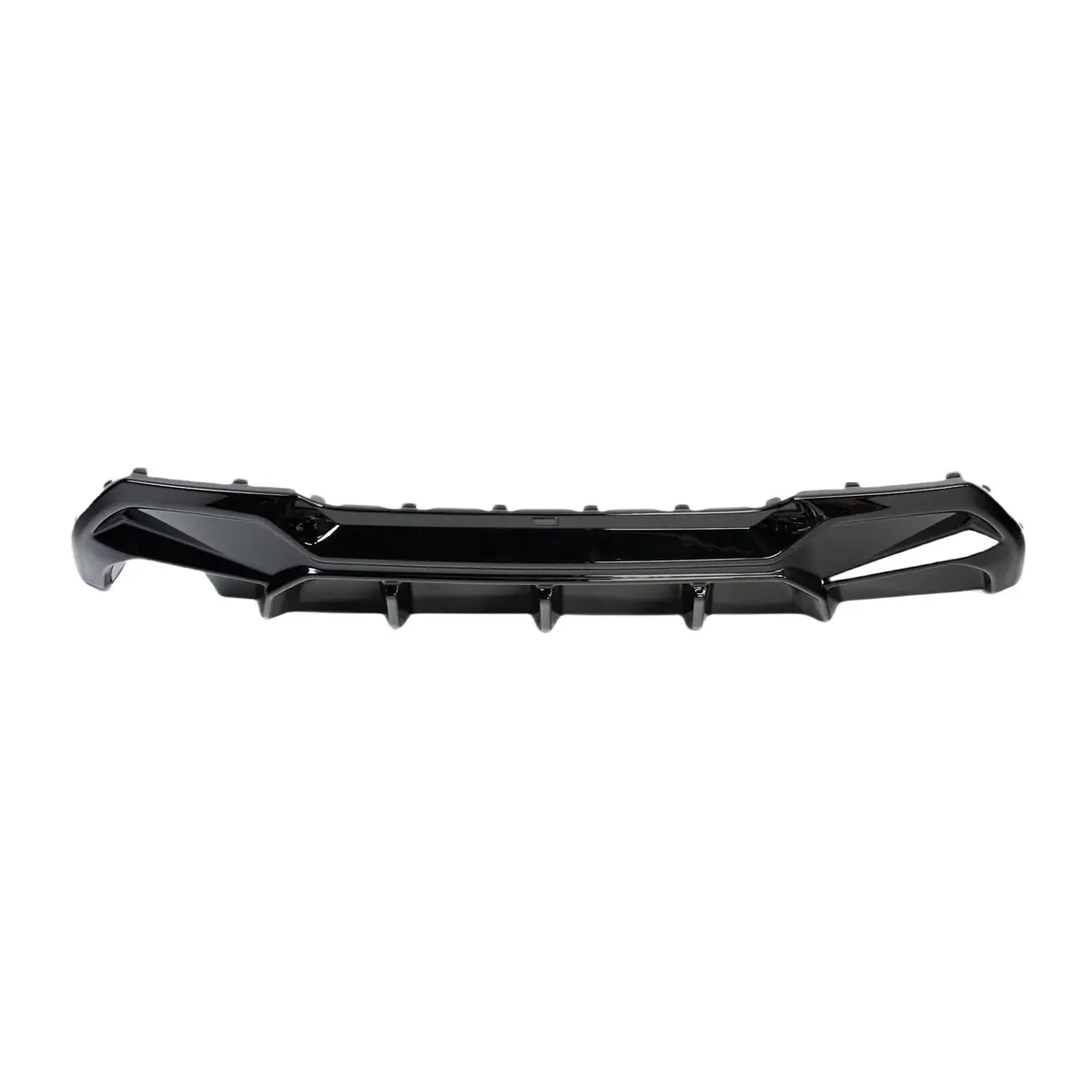 Bmw 1 Series M Sport F40 Single Exit (116I 116D 118I 118D) Evo-1 Gloss Black Rear Diffuser By Zaero (2019+) 1