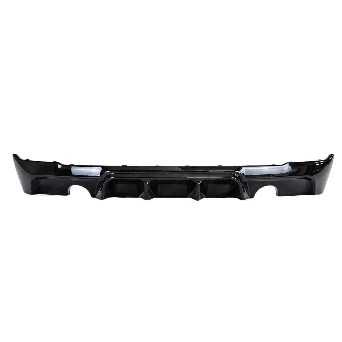 Bmw 2 Series M235i & M240i F22 F23 Evo-1 Gloss Black Rear Diffuser By Zaero (2014-2019) 1
