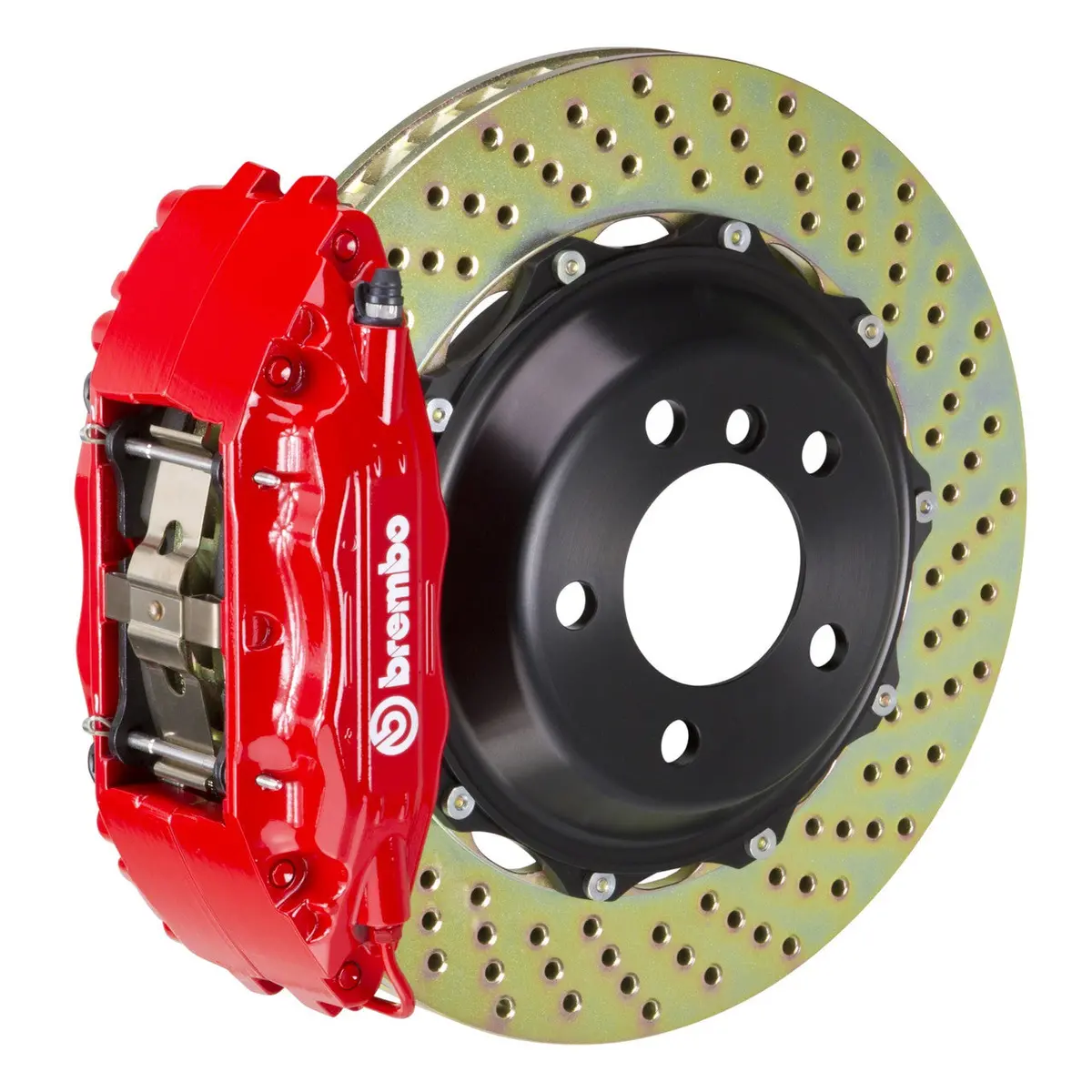 Brembo Front 4-Piston Gt Big Brake Kit With 332Mm Rotors 2