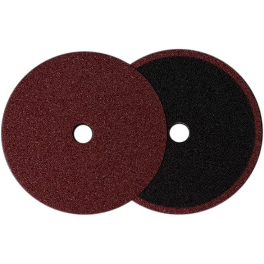 Buff And Shine Maroon Cutting Low Pro Foam Grip Pad (5.5" , 6.5") 1