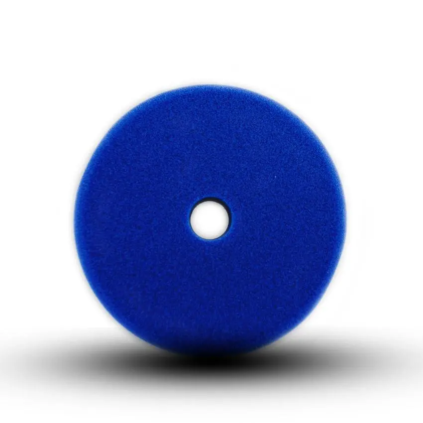 6" Buff And Shine Uro-Tec Dark Blue Heavy Polishing Foam Pad 2
