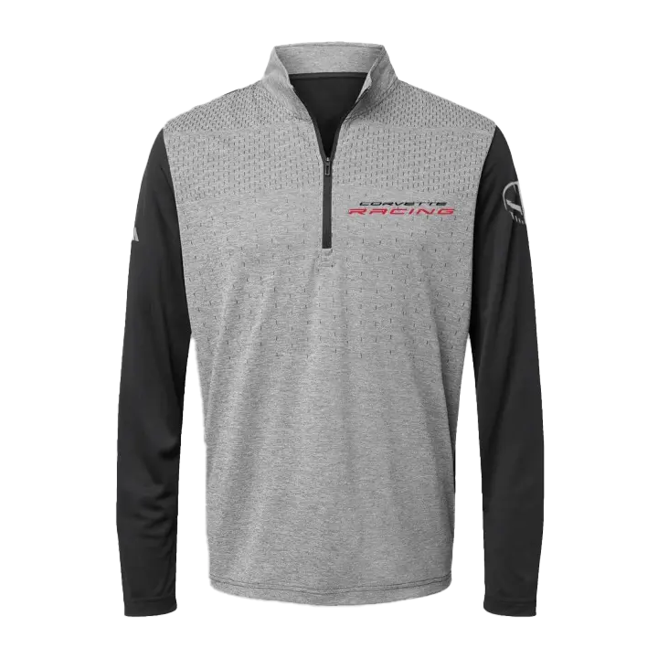 Corvette Racing Adidas Heather Quarter-Zip 1