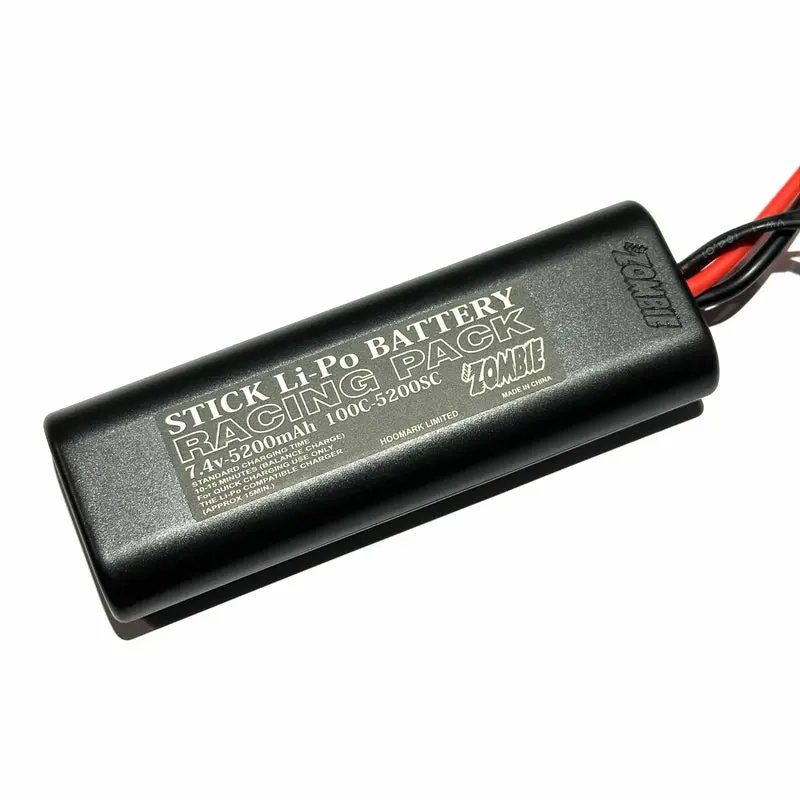 Team Zombie 5200Mah 7.4V 100C Retro Tamiya Stick Pack 1