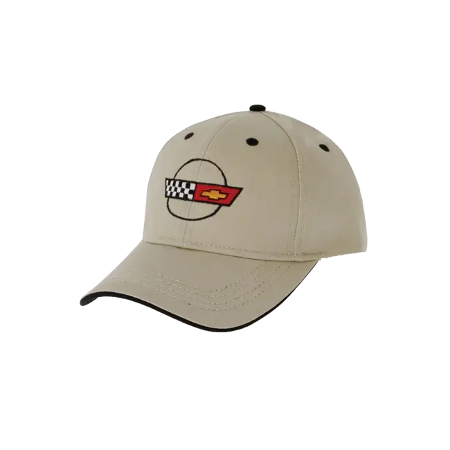 C4 Corvette Heritage Cap Khaki 1