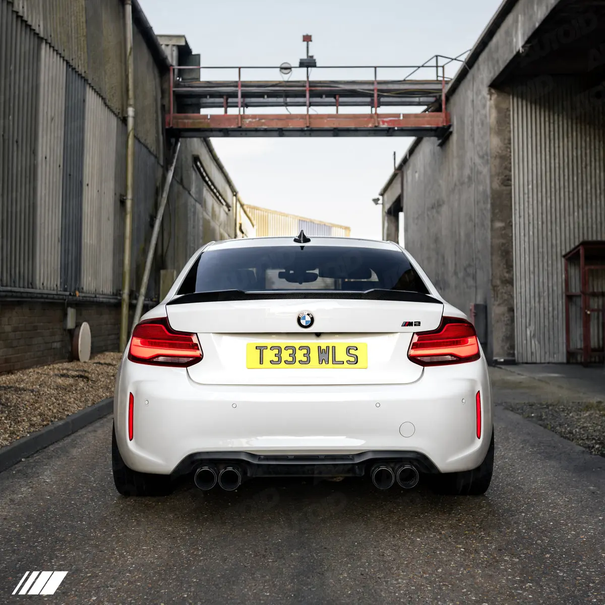 Carbon Fibre Cs Rear Spoiler For Bmw 2 Series & M2 (2014-2021, F22 F87) 2