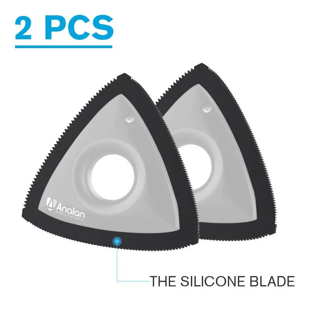 Analan Mini Pet Hair Remover Replacement Blades 2Pk 1