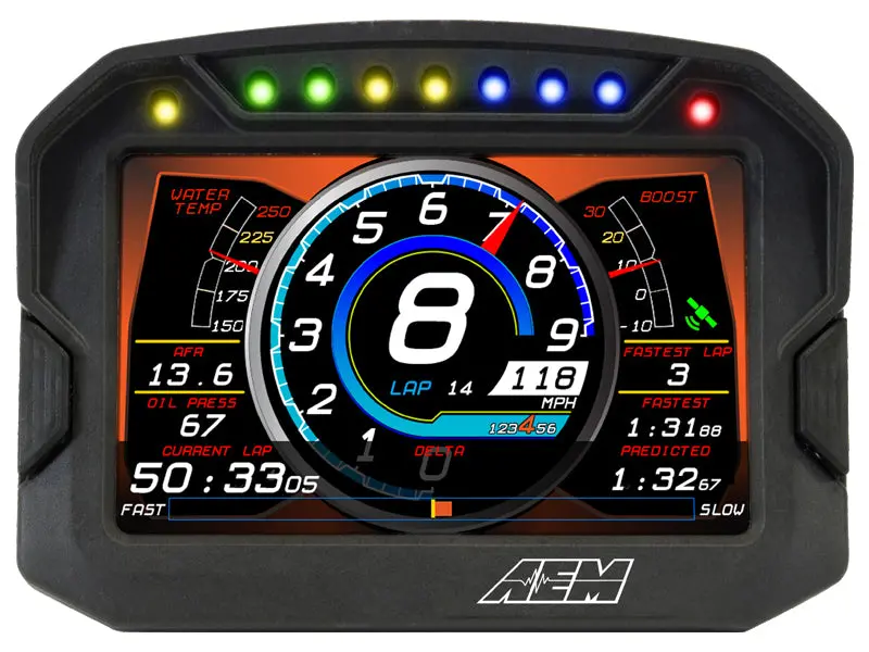 Aem Cd-5 Carbon Digital Dash Display 1