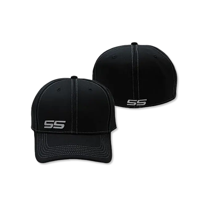Chevrolet Black Flex Fit Ss Hat 1