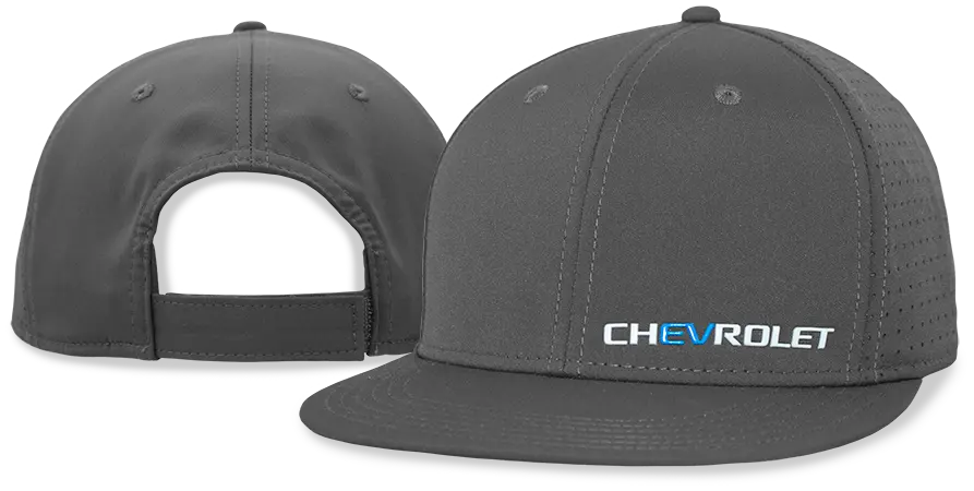 Chevrolet Ev Flat Bill Cap 1