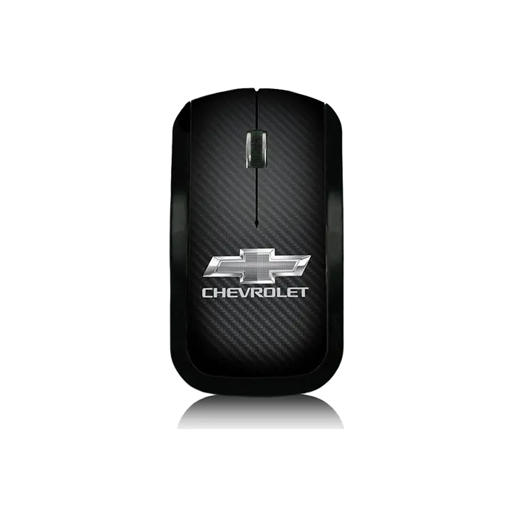 Carbon Fiber Chevrolet Wireless Mouse 1