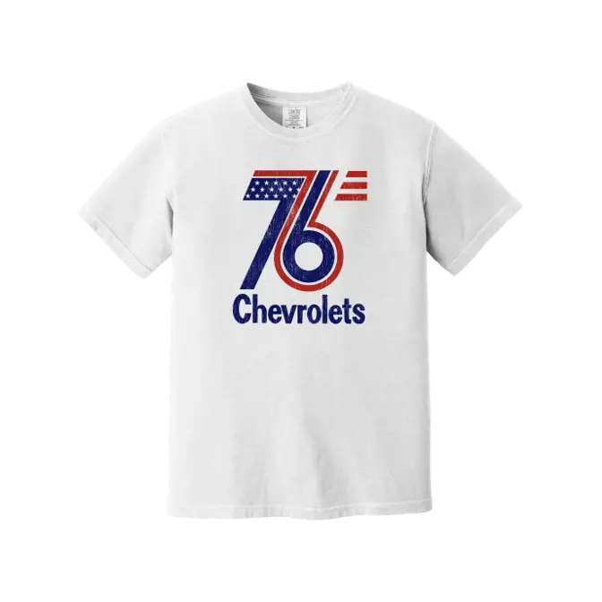 Chevrolet Red & Blue 76' Graphic T-Shirt 1