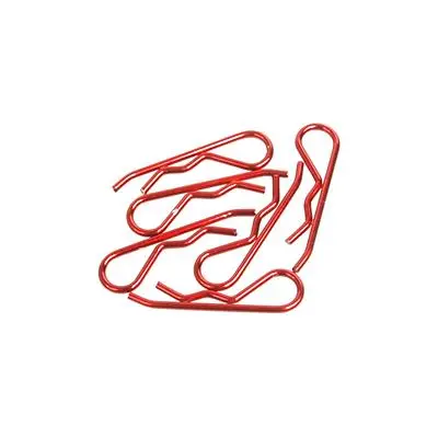 Team Zombie Body Clip 1/8 - Fluorescent Red (10) A-Tz-100053 1