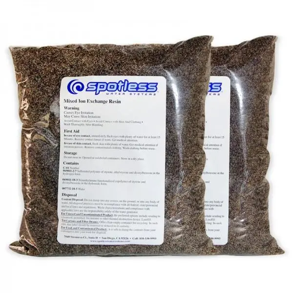 Crspotless Replacement Resins For Diw-20 And Dic-20 1