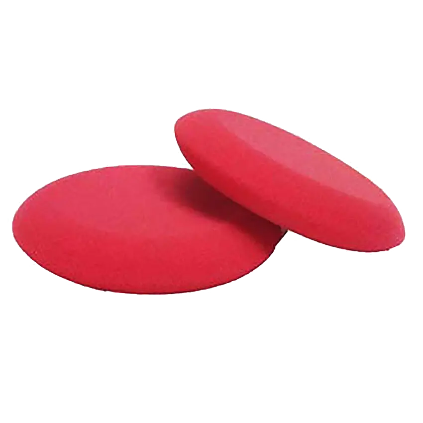 Buff And Shine Premium Red Tapered Foam Applicator (Single) 1