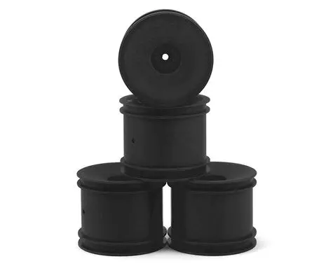 De Racing 12Mm Hex "Speedline" 2.2" 1/10 Stadium Truck Wheel (4) (T4.2) (Black) Der-Ss4-Ab 1