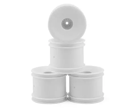 De Racing 12Mm Hex "Speedline" 2.2" 1/10 Stadium Truck Wheel (4) (T4.2) (White) Der-Ss4-Aw 1