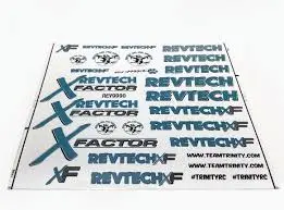 Revtech X-Factor Sticker Sheet (2) Rev9990 1