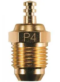 O.S. Engine 24K Gold P4 Turbo Glow Plug Super Hot 1