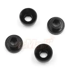 Ya-0577Bk Aluminum Servo Washer M3 Thread 4Pcs Black 1
