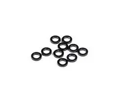 Infinity F067 If11 Ride Height Adjust Alu Washer 1.0Mm (Black/10Pcs) 1