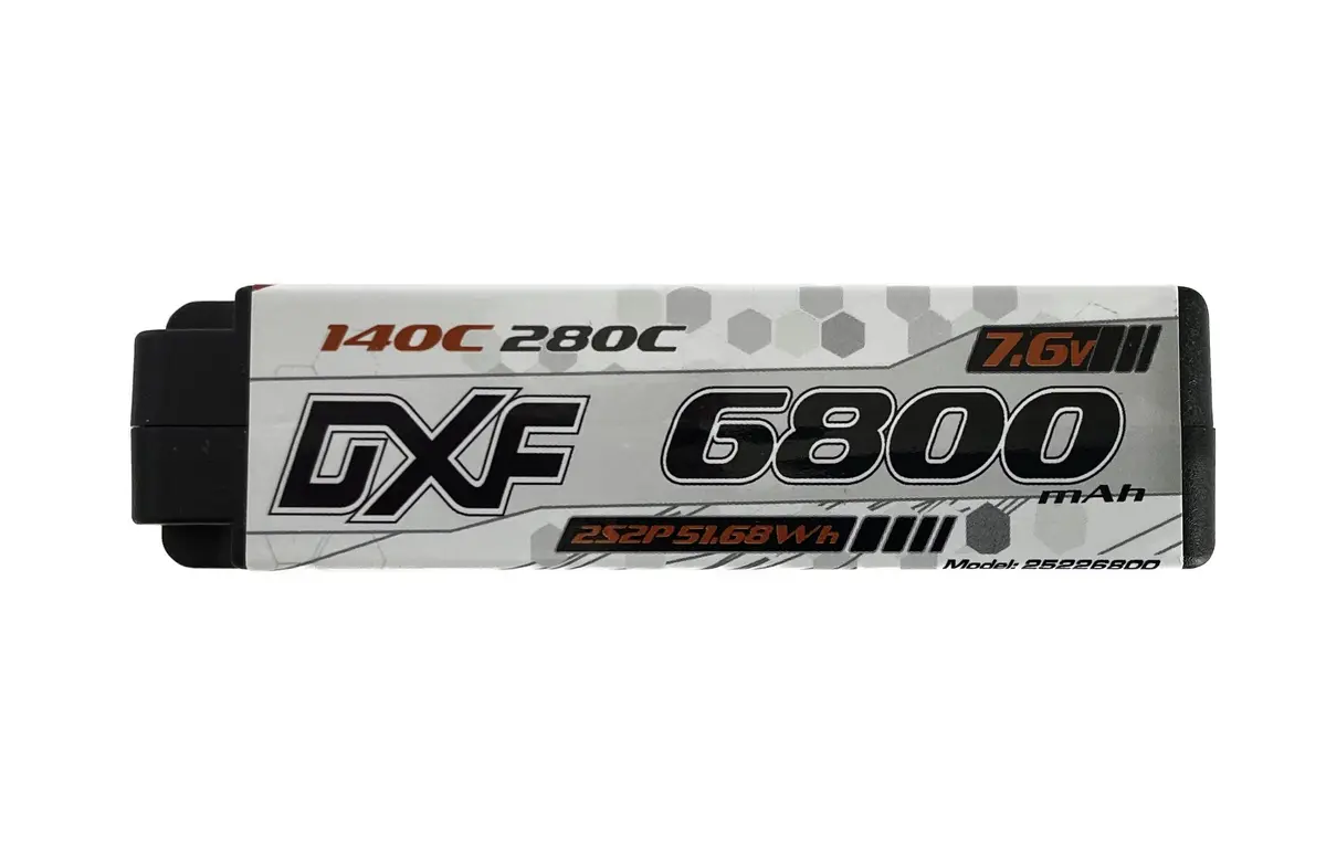 Dxf 7.6V 6800Mah Platinum Shorty 140C Hv Lipo 1
