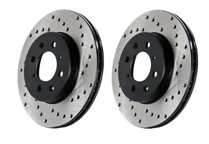 Stoptech Rear Brake Rotors 93-98 Toyota Supra Turbo 3