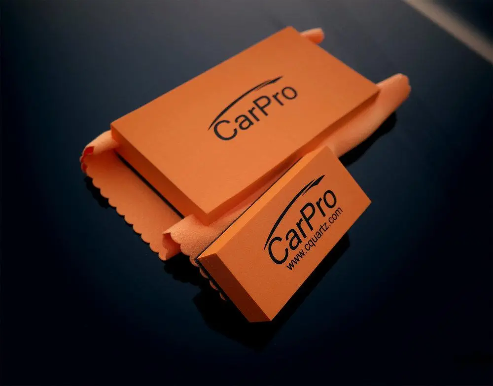 Carpro Cquartz Coating Applicator Block Extra Large + Large Suede 1
