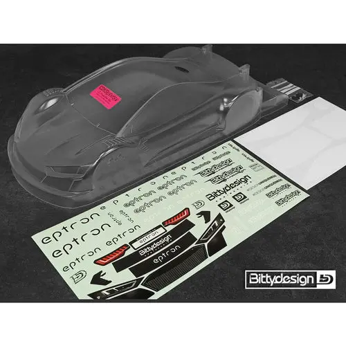 Bittydesign Eptron 1/10 190Mm Tc Clear Body - Light Weight 2