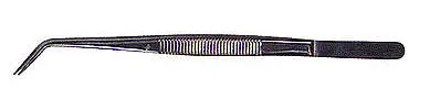 Excel 6 Inch Stainless Curved Point Tweezer 1