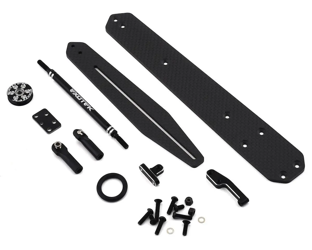 Exotek Rc10b6 Carbon Fiber Adjustable Wheelie Bar Set 1
