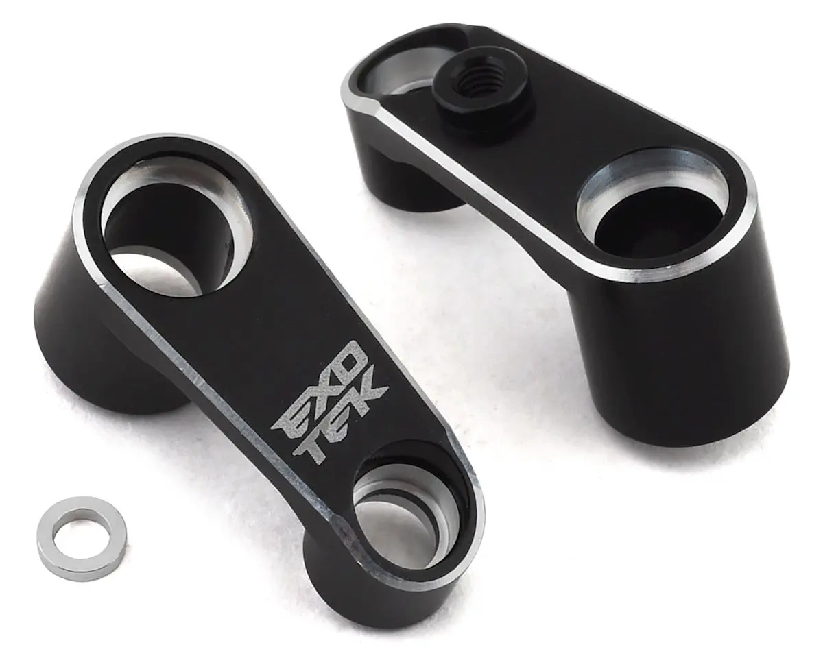 Exotek 1969 Aluminum Hd Steering Crank Set Black Silver For Losi 22 5.0 1