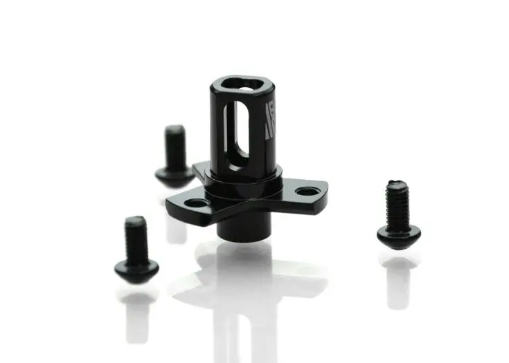 Exotek 1971 Aluminum Slipper Eliminator Spur Mount Set Black For Tlr 22 Series Kimbrough Spurs 1