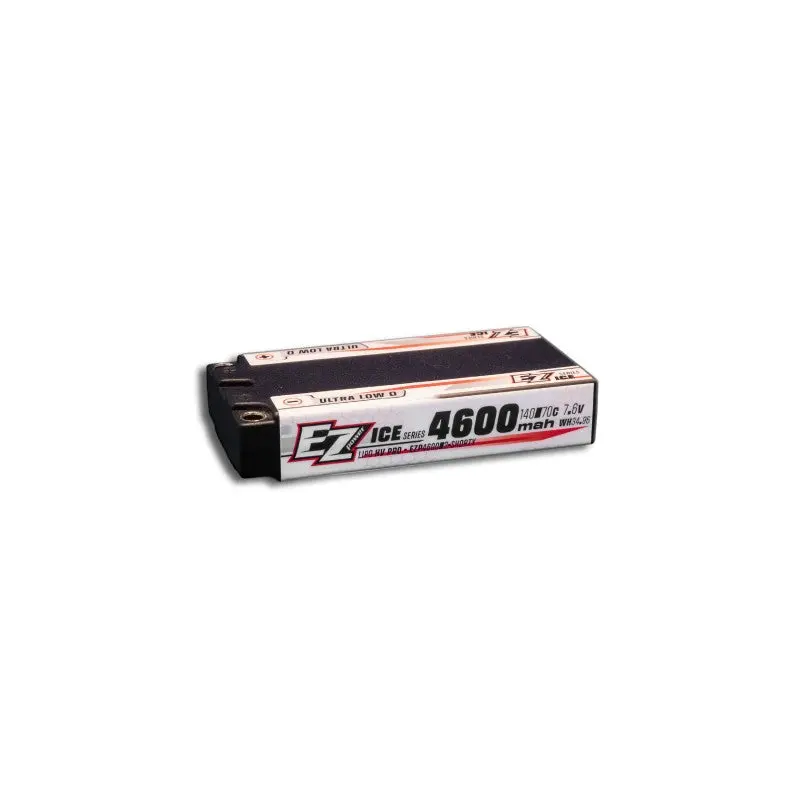 Ezpower Ice 2S 7.6V 4600Mah 140C Lipo Ulcg Shorty Battery 1