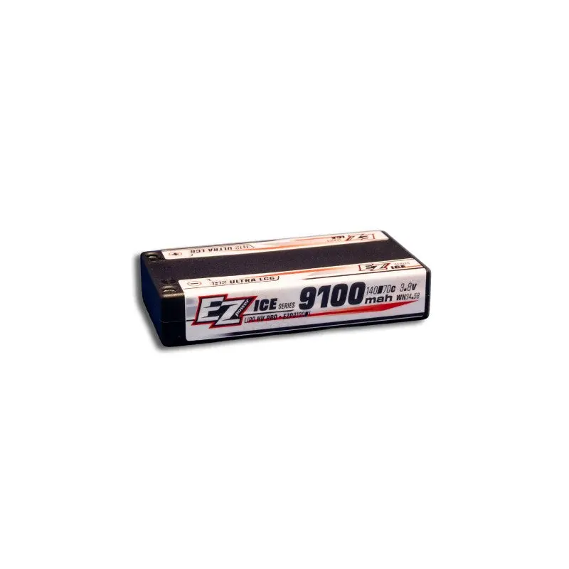 Ezpower Ice 1S 3.7V 9100Mah 140C Lipo Battery 1