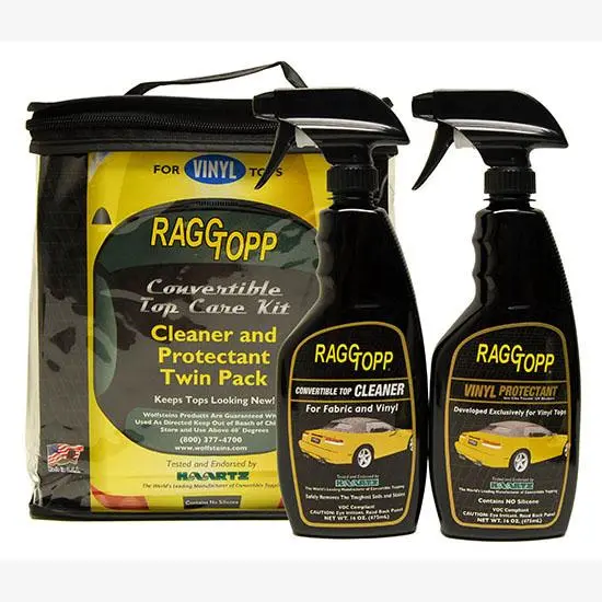 Raggtopp Vinyl Convertible Top Care Kit 1