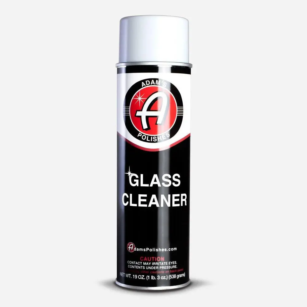 Adam's Aerosol Glass Cleaner 19Oz 1