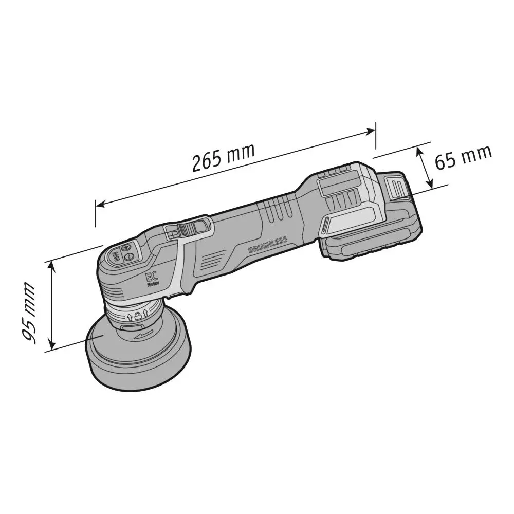 Flex Pxe 80 12.0V-Ec/2.5 Set Part # 493.503 2