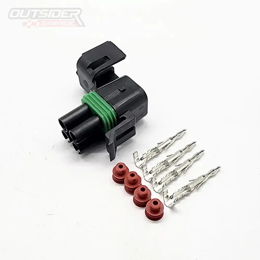 Gm 4Pin Stepper Motor Plug & Pin Set 1