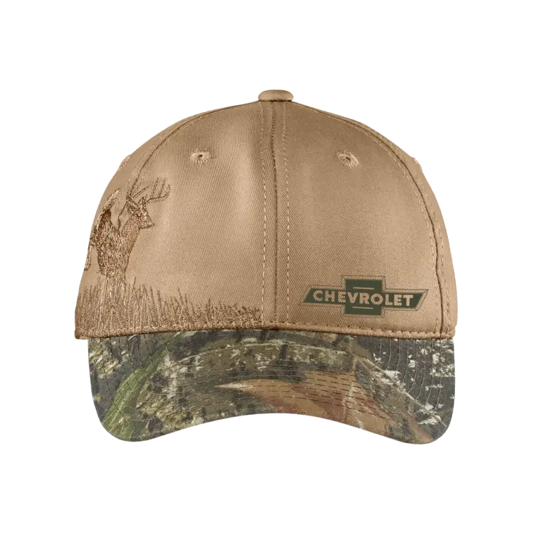 Vintage Chevrolet Bowtie Camo Hat 1